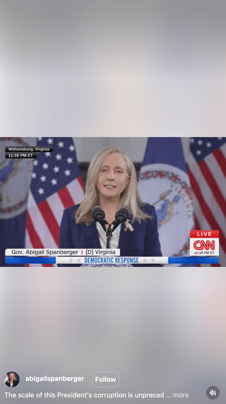Cable as Content — Gov. Abigail Spanberger (VA)